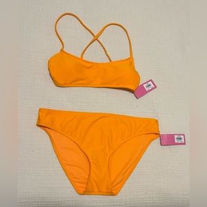 Orange bikini